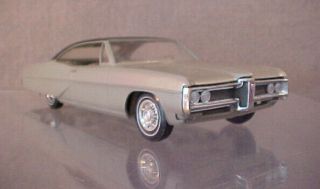 1968 Pontiac Bonneville Silver/Black Dealer Promotional MPC Model 3