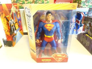 2006 - Rare - Dc Superheroes 12 " Inch - Superman Figure Misb - Rare Near Flawless S3