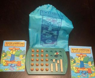 Think Fun River Crossing The Perilous Plank Puzzle Game In Bag With Instructions