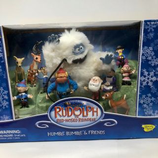 Rudolph The Red - Nosed Reindeer Humble Bumble And Friends Figurines