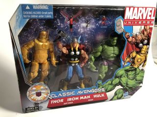 Marvel Universe 3.  75 Classic Avengers
