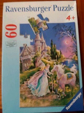 Ravensburger Princess Unicorn Castle 60 Piece Jigsaw Puzzle