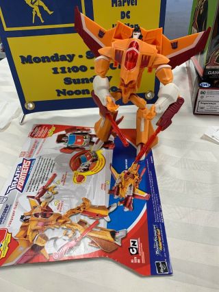 Hasbro Transformers Animated Sunstorm Voyager Complete