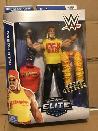 Wwe Elite Hulk Hogan Series 34 Mattel