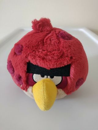 Angry Birds Plush Red Spots With Sound Big Brother Terence Red Bird 5 "