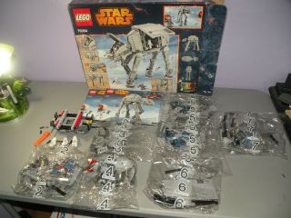 Lego Star Wars At - At 75054 100 Complete Lego Star Wars Set 7 Of 8 Bags