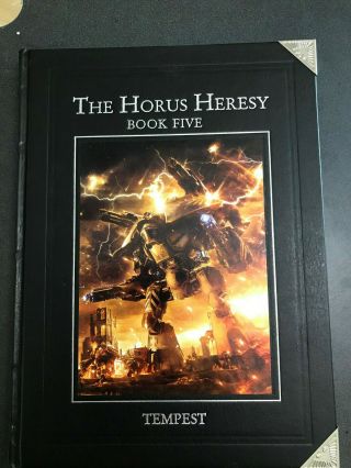 30k Horus Heresy Book 5 Tempest - Out Of Print