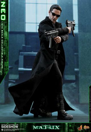 HOT TOYS THE MATRIX NEO MMS466 KEANU REEVES Sixth Scale Figure - - 3