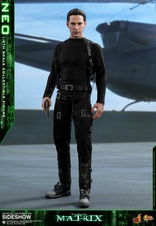 HOT TOYS THE MATRIX NEO MMS466 KEANU REEVES Sixth Scale Figure - - 4