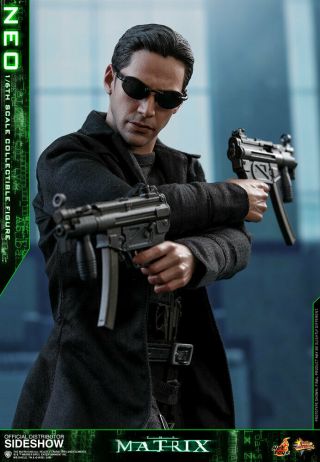 HOT TOYS THE MATRIX NEO MMS466 KEANU REEVES Sixth Scale Figure - - 7