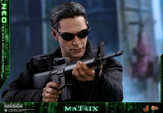 HOT TOYS THE MATRIX NEO MMS466 KEANU REEVES Sixth Scale Figure - - 9