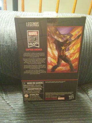 Marvel 80 Years Wal - Mart Captain America Legends Box Only Worthy Thor Hulk Widow