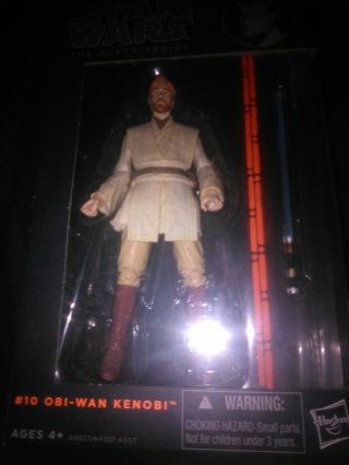 Star Wars Black Series Obi Wan Kenobi 10 Revenge Of The Sith Hasbro