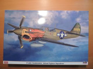 Hasegawa 1/32 P - 40n Warhawk `502nd Fighter Squadron 