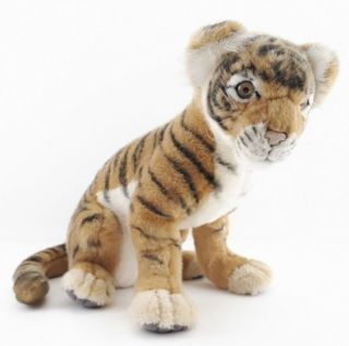 Hansa Sitting Tiger Cub Plush