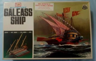 Galeass Ship - Imai 1/160 Scale - Contents