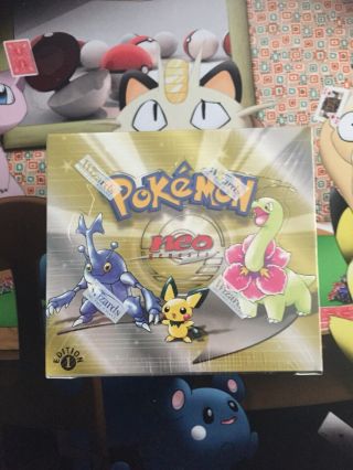 Pokemon - Neo Genesis 1st Edition Booster Box - Factory - Us English