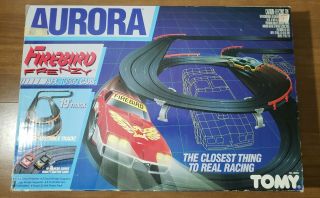 Tomy Aurora Firebird Frenzy Slot Car Track Set No.  8603