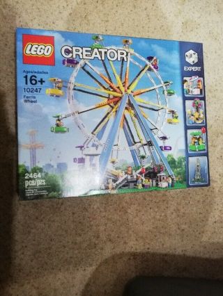 Lego Creator Expert Ferris Wheel (10247).  Box And Seals Are