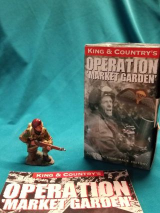 King & Country Operation Market Garden Mg008 British Airborne Kneeling