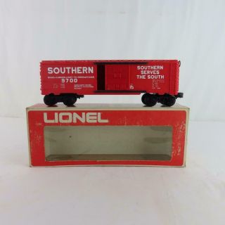 Lionel 6 - 9700 Southern Boxcar Red With White Lettering Rarest Of 9700 Series