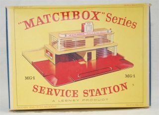 Matchbox Mg - 1 - B Esso 2 Story Garage Variation 01 Cc471