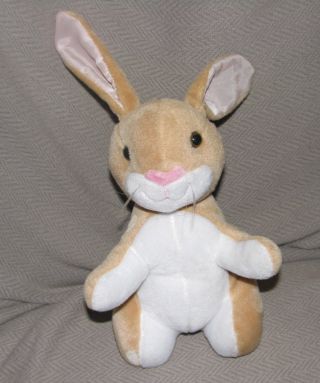 Barnes & And Noble Stuffed Plush Velveteen Rabbit Easter Bunny Tan Brown 8 " 1998