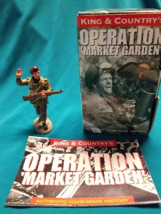 King & Country Operation Market Garden Mg005 British Airborne Patrol Leader