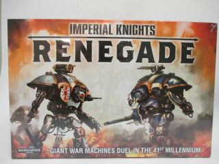 Warhammer 40k: Imperial Knights Renegade - Citadel Miniatures Giant War Duel 2016