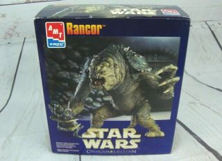 Star Wars Rancor Collector Edition Monster Model Kit Amt Ertl 12 " Vinyl 8171