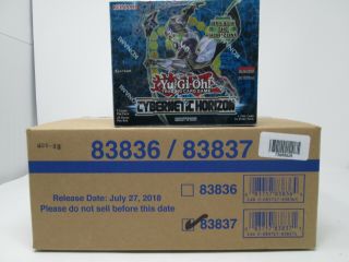 Yugioh Cybernetic Horizon 1st Edition Booster Case