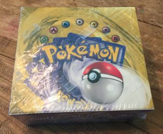 1999 Pokemon Base Set Booster Box Green Wing Charizard One Country Code
