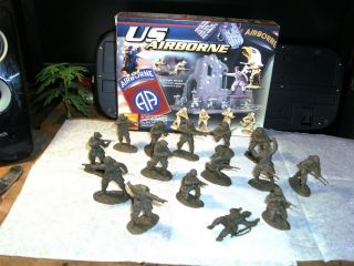 Conte Wwii Us Airborne 101st And 82nd 15 Figures 54mm
