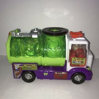 The Trash Pack Sewer Truck Purple Green Retired No Accessories or Trashies Moose 2