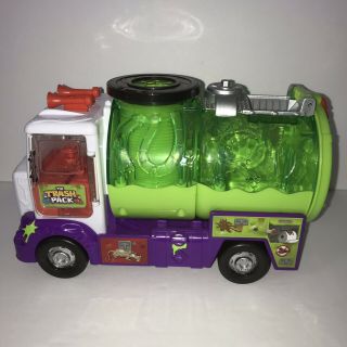 The Trash Pack Sewer Truck Purple Green Retired No Accessories or Trashies Moose 4