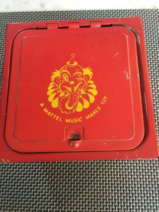 Vintage Mattel Jack - in - the - Box with Jolly Tune the Clown - Fantastic 2