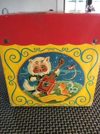 Vintage Mattel Jack - in - the - Box with Jolly Tune the Clown - Fantastic 5