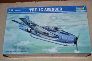 1/32 Trumpeter Tbf - 1c Avenger Kit 02233