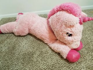 48 " 4ft Jumbo Unicorn Giant Plush Huge Pink Stuffed Animal Big Large Teddy Bear