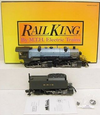 Mth 30 - 1337 - 1 Erie 2 - 8 - 8 - 8 - 4 Triplex Steam Locomotive With Ps2.  0 Ex/box