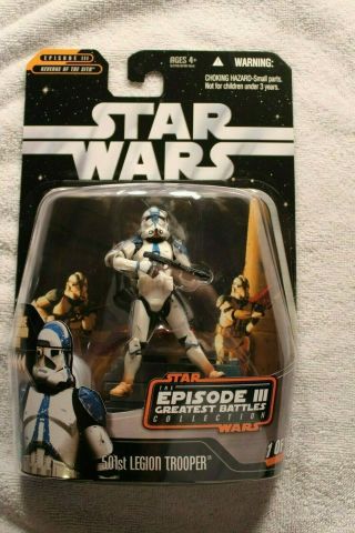 Star Wars 501st Legion Trooper Episode Iii Greatest Battles Hasbro Moc