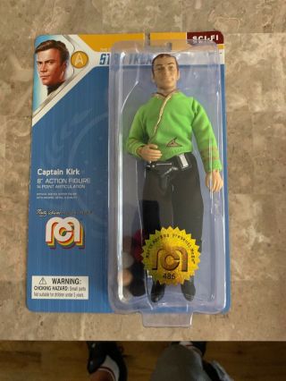 Mego Captain Kirk 8 - Inch Sci - Fi Mego Action Figure Star Trek 485