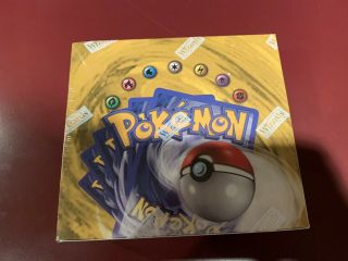 Pokemon Base Set Booster Box Factory Green Wing On The Side