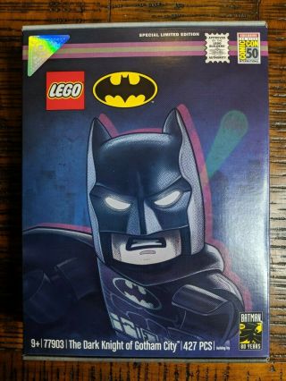 Sdcc 2019 Exclusive Lego Batman - The Dark Knight Of Gotham City 77903 0195/1500