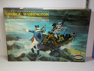 Aurora George Washington Great American Presidents Series Unsealed Model Kit