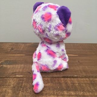 Ty Beanie Boos Serena Rainbow Snow Leopard Justice Exclusive 6 