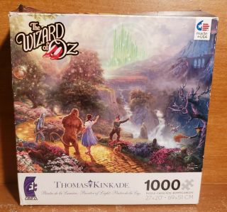 Ceaco Thomas Kinkade The Wizard Of Oz 1000 Piece Jigsaw Puzzle,  3357 - 2