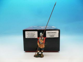 King & Country Pike & Musket Vertical Pikeman Pnm004 1/30