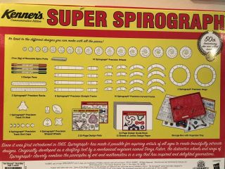 SPIROGRAPH PLUS Kenner’s Commemorative 50th Anniversary Edition Complete 5