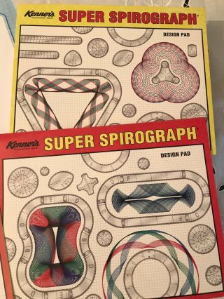 SPIROGRAPH PLUS Kenner’s Commemorative 50th Anniversary Edition Complete 6
